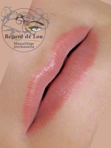 Maquillage permanent lèvres